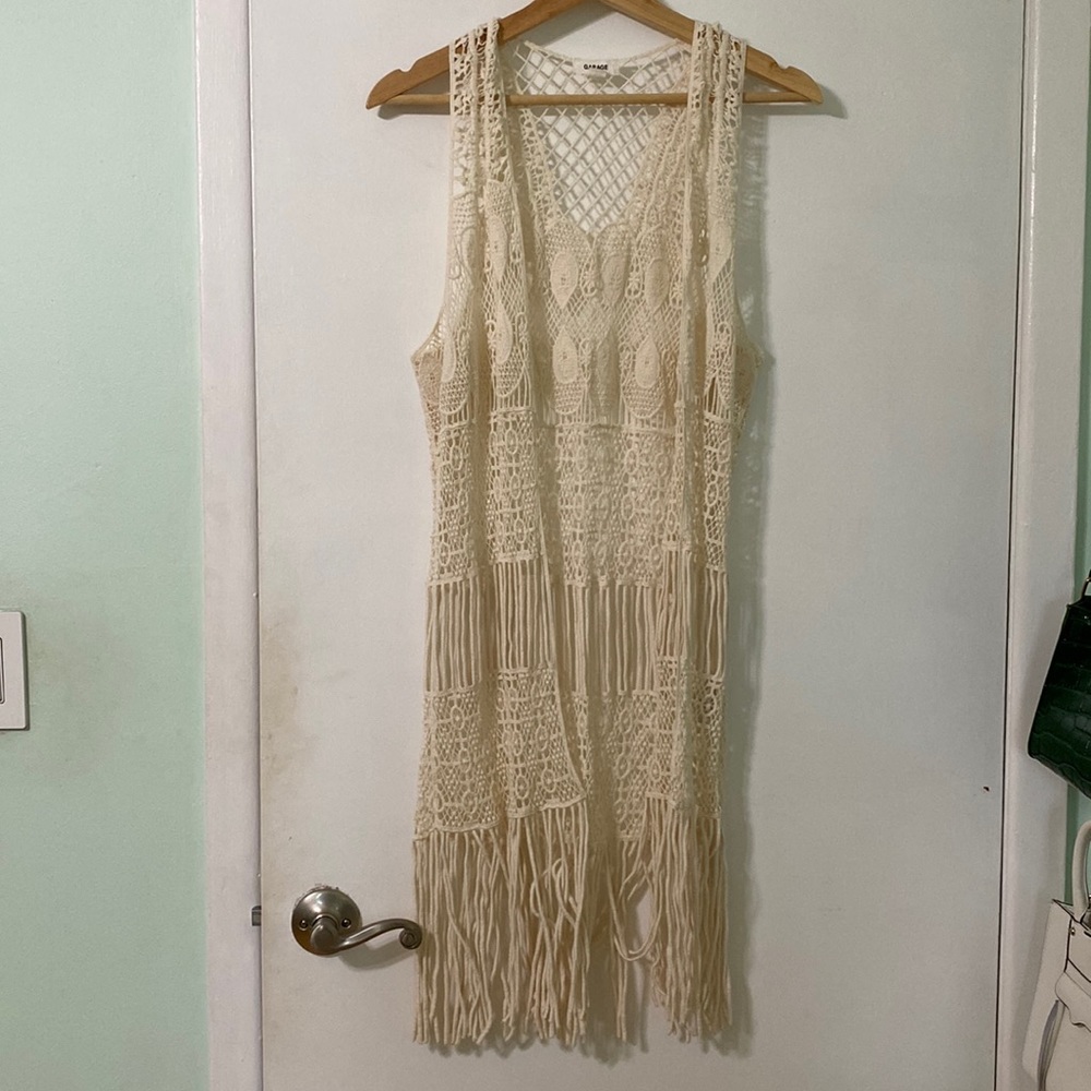Garage beach coverup